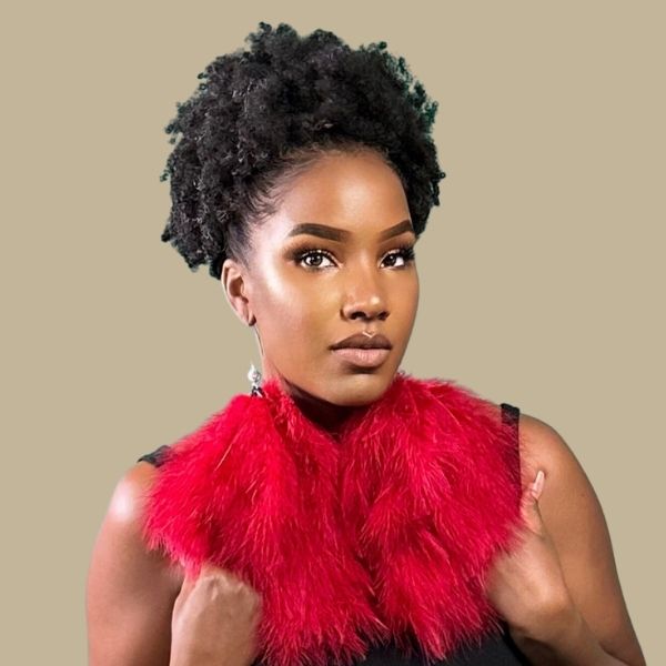 AIRY RED - Red Feather Earrings