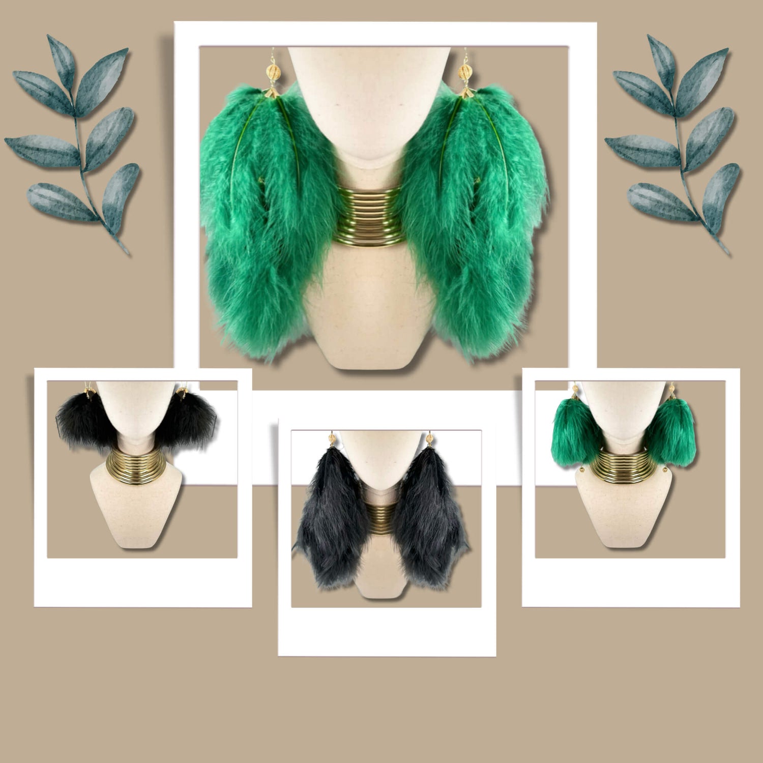 My Feather Earrings Build Your Own Basket