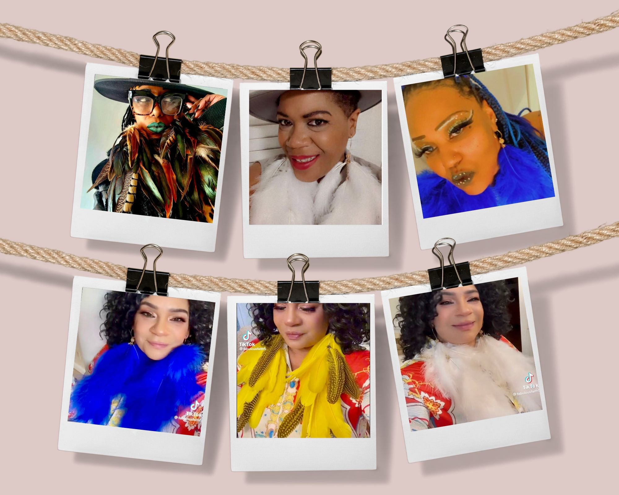 My Feather Earrings Carousel Image Three